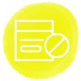 No subscription icon