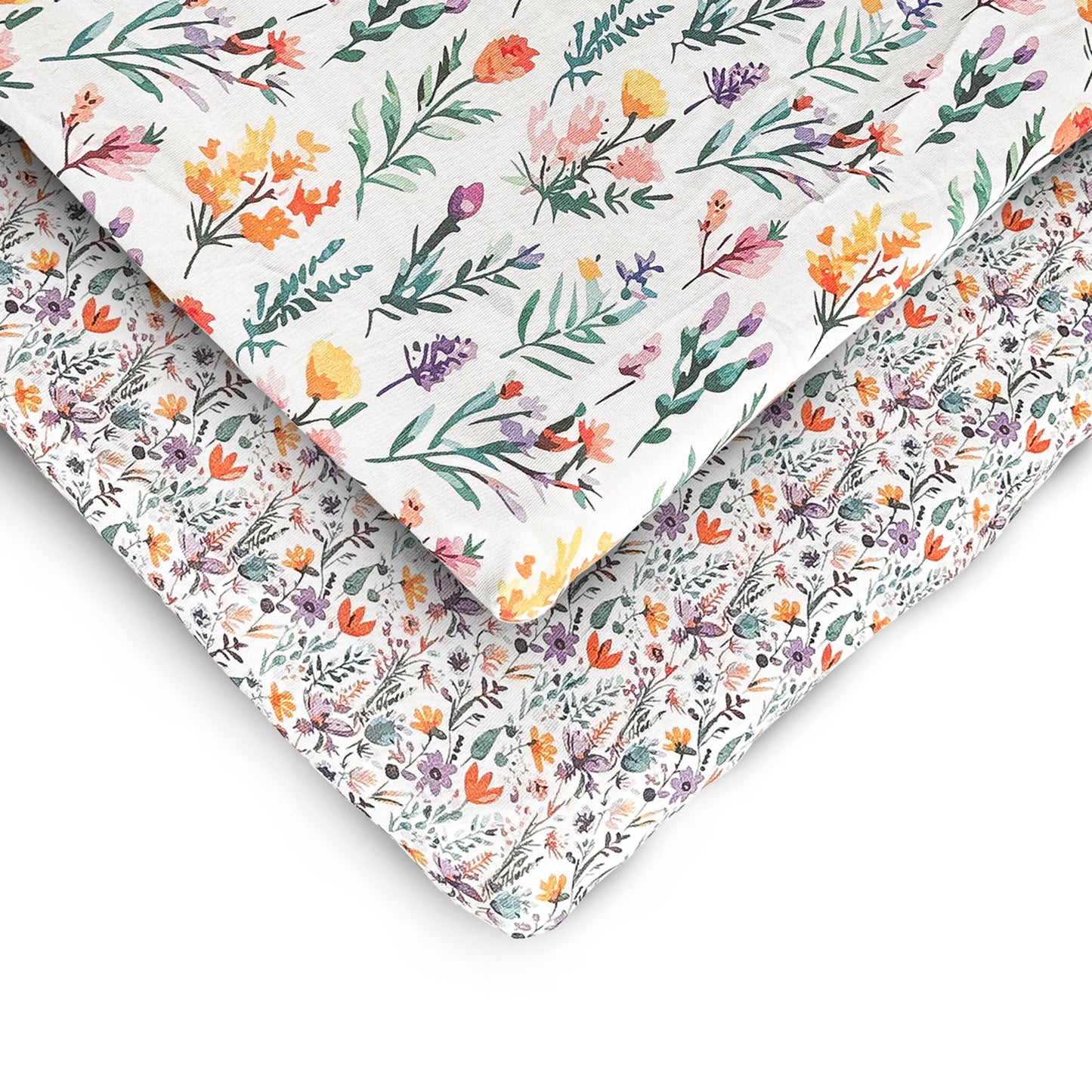 Guava Lotus Travel & Bassinet Crib Sheets
