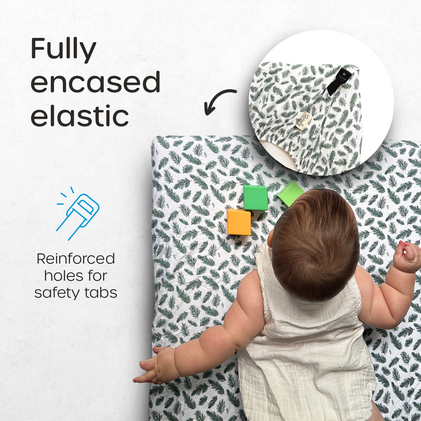 Guava Lotus Travel & Bassinet Crib Sheets