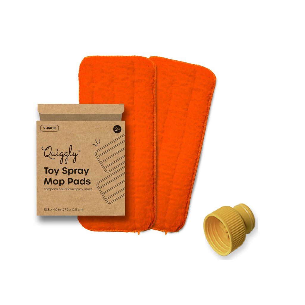Replacement Bottle Cap + Mop Pad 2-Pack