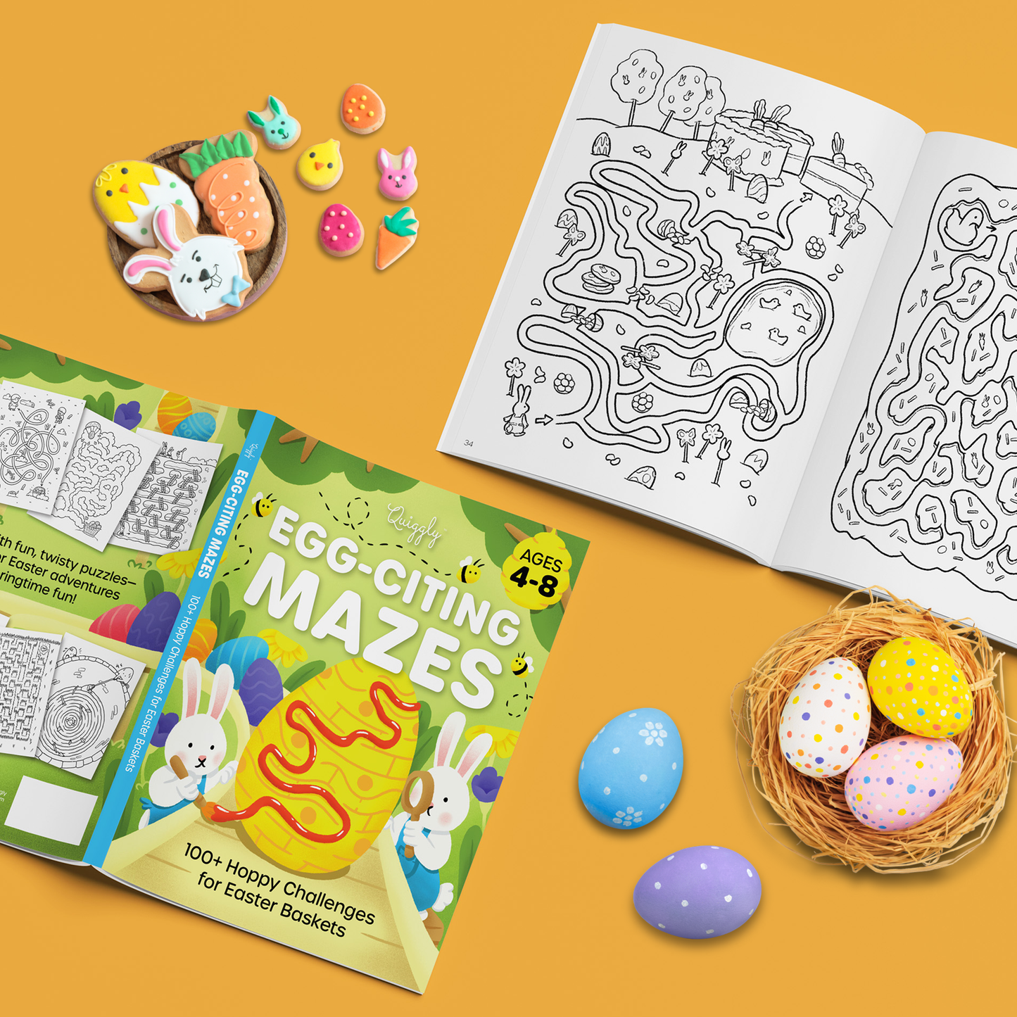 Quiggly Egg-citing Mazes