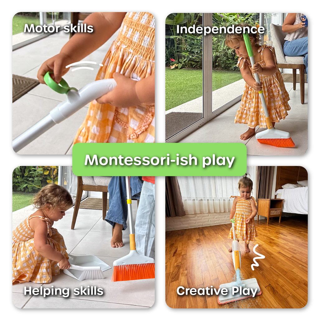 Toddler Toy Spray Mop