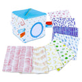 Soft Fabric Tissue Box Baby Toy featuring 8 tissue cloths