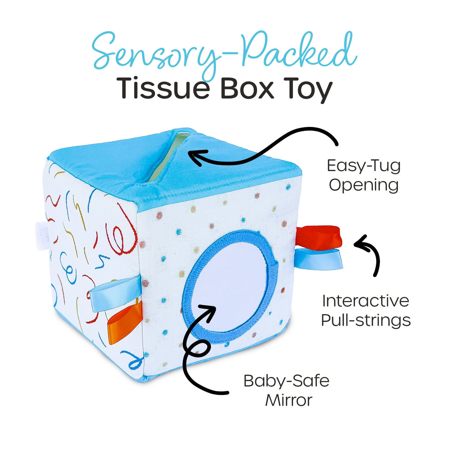 Soft Fabric Tissue Box Toy